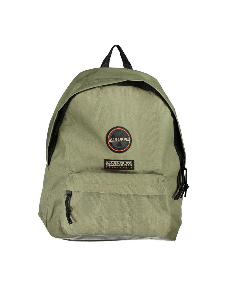 Napapijri Men's Green Cotton Backpack - One Size