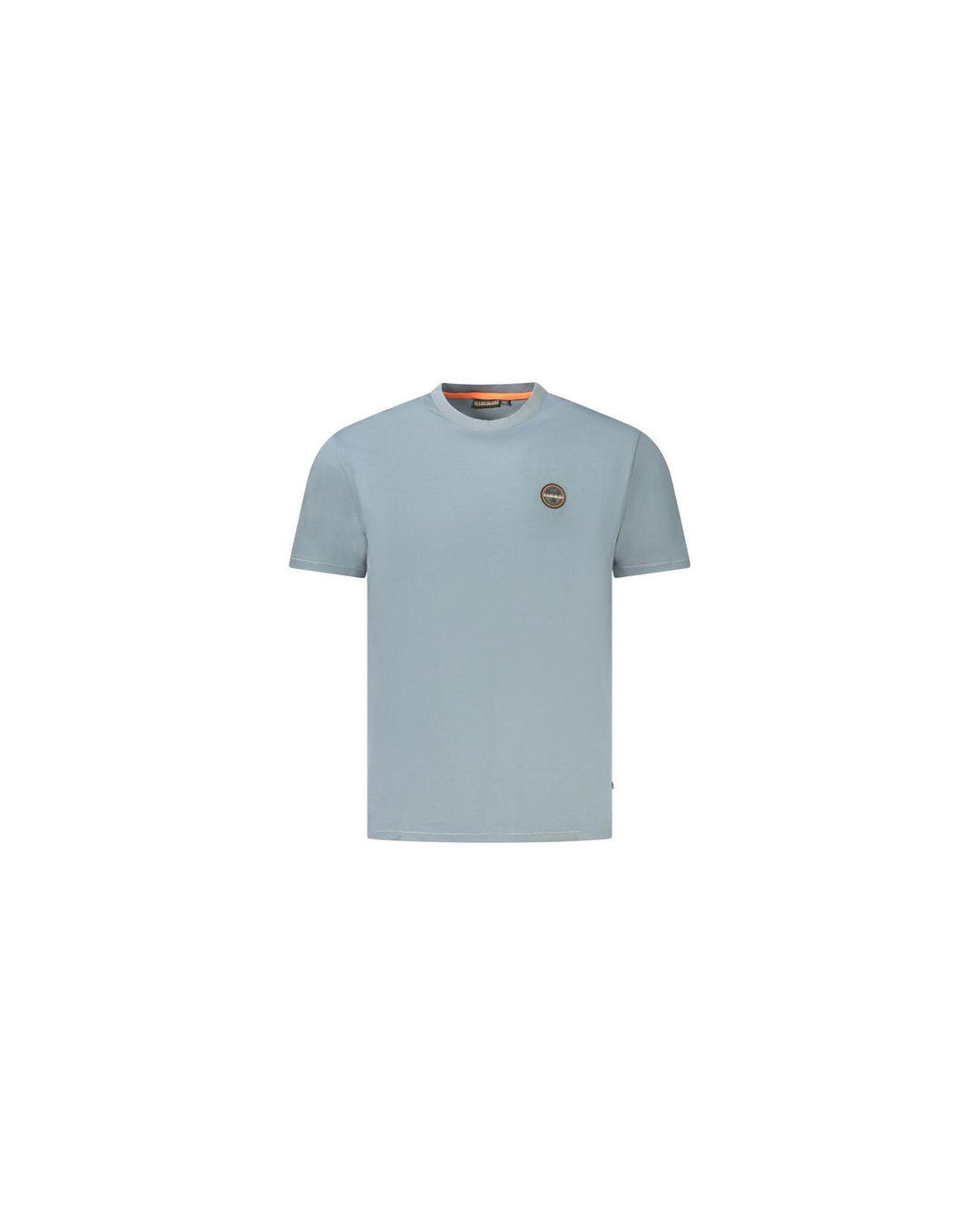 Napapijri Men's Gray Cotton  T-Shirt - M