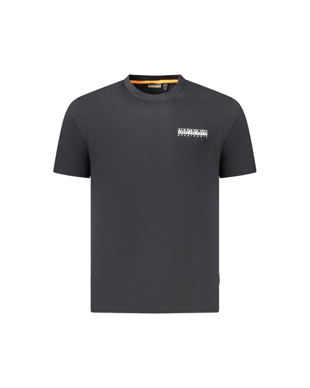 Napapijri Men's Black Cotton  T-Shirt - M