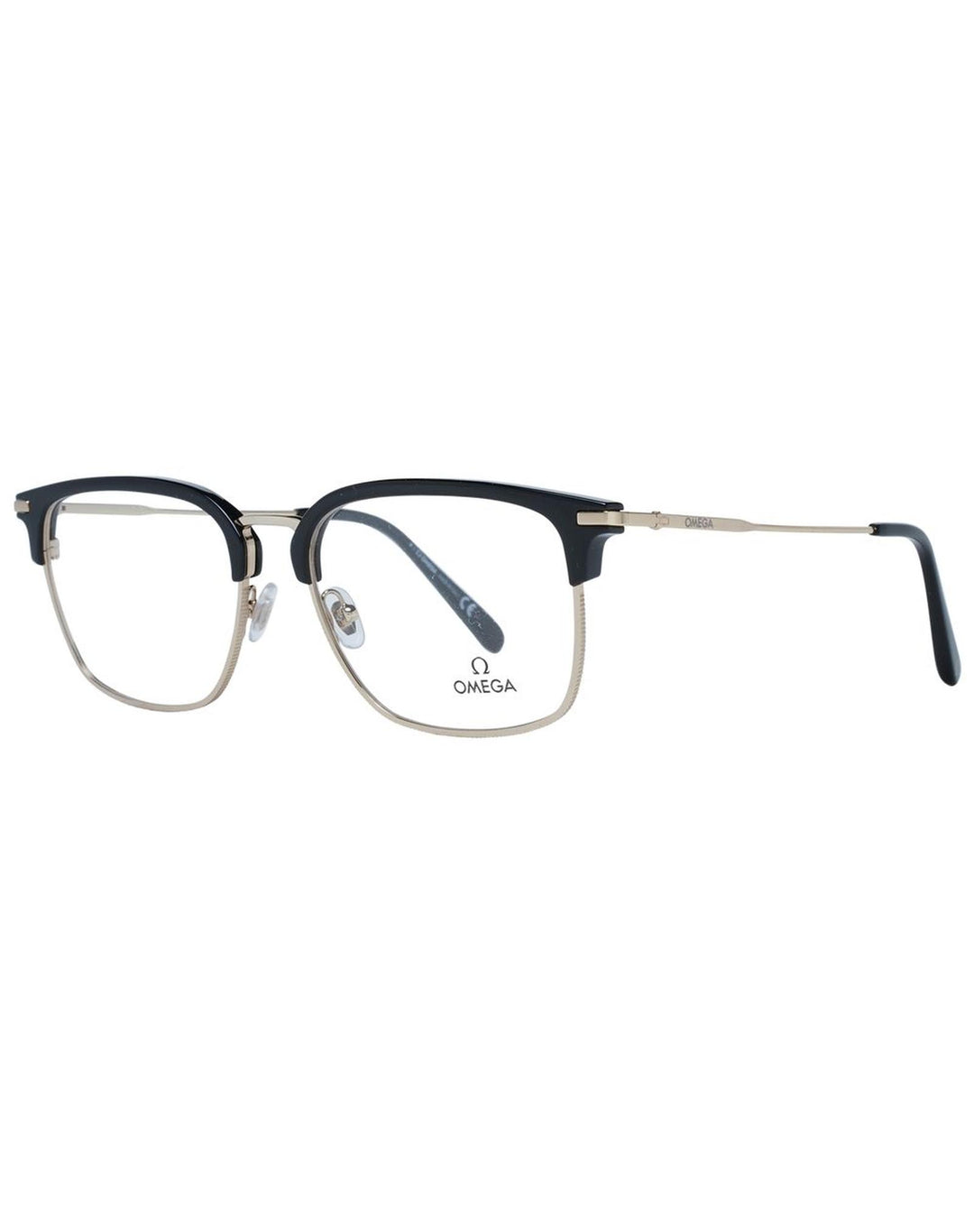 Omega Men's Black Optical Frames - One Size
