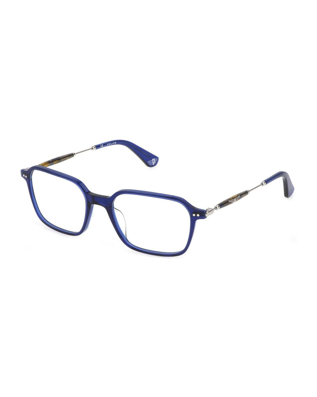 Police Unisex's Blue Plastic Frames - One Size