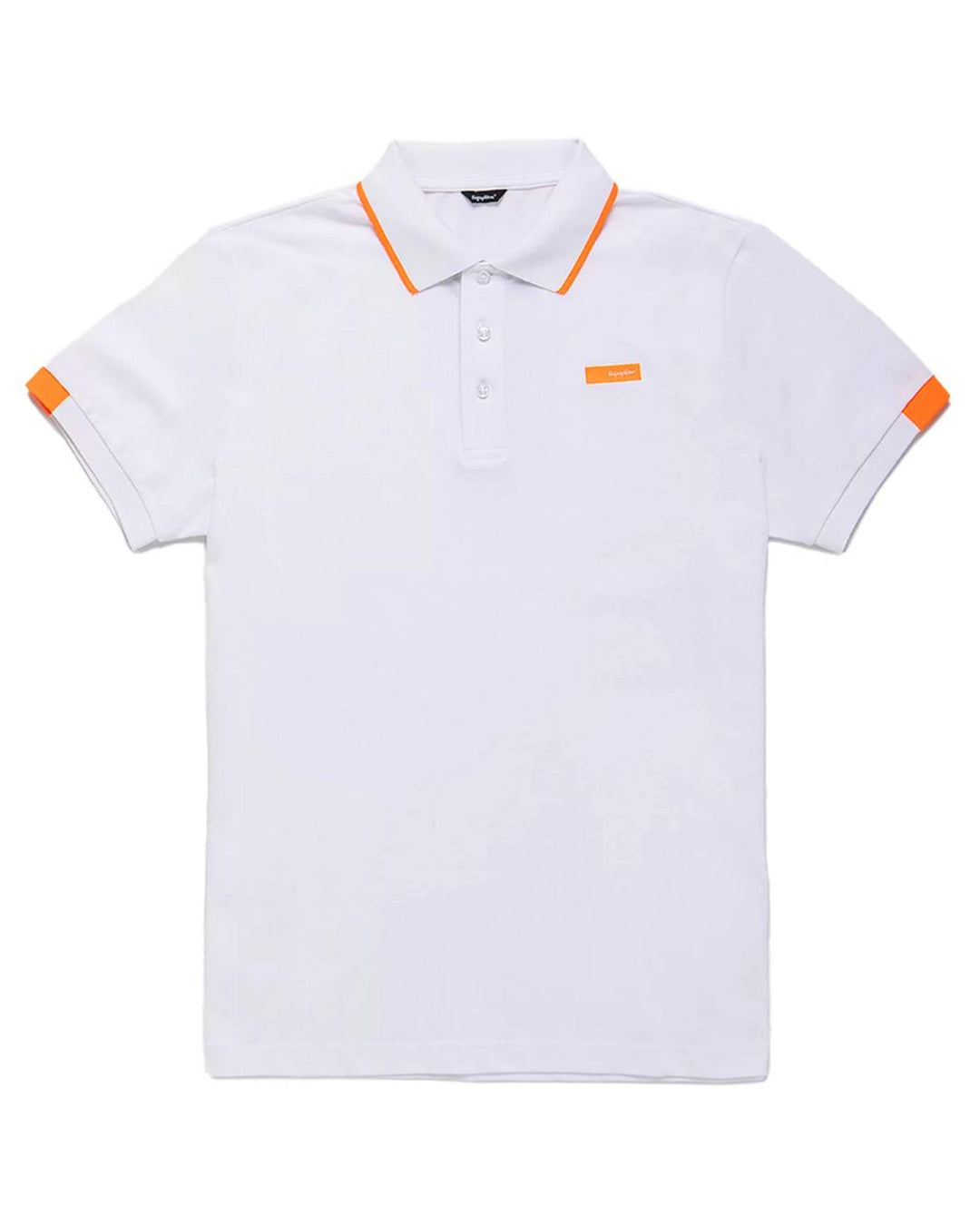 Refrigiwear Men's White Cotton Polo Shirt - 2XL