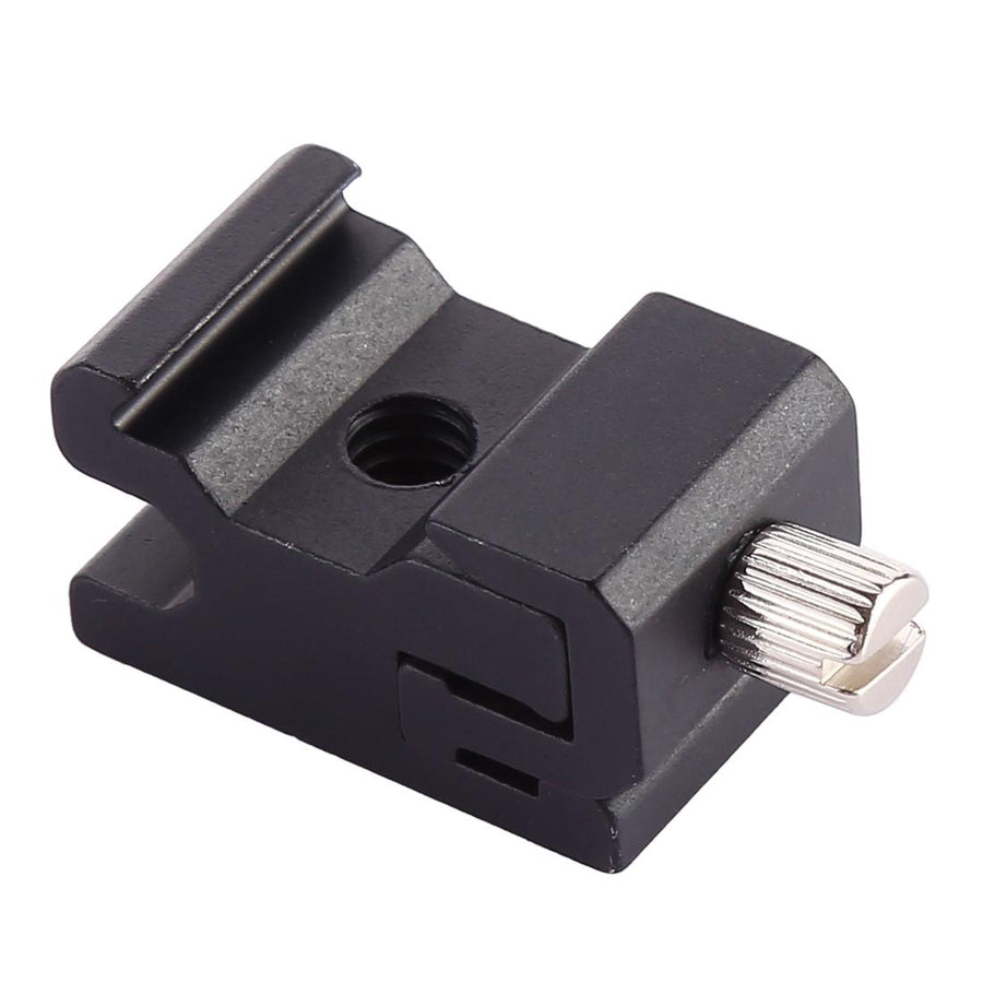 Metal Flash Stand Bracket With Cold Shoe Lamp Head