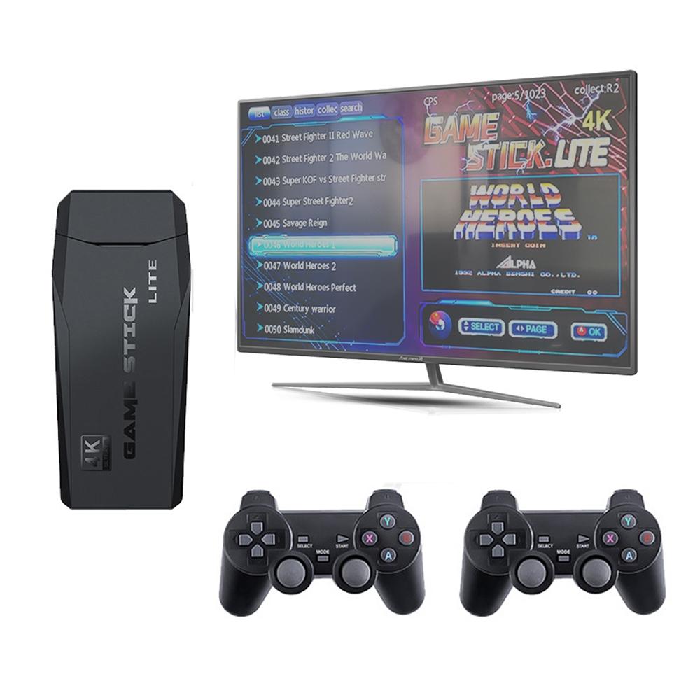 Wireless Hdmi Arcade Game Machine With 2 Gamepads - 32Gb Memory
