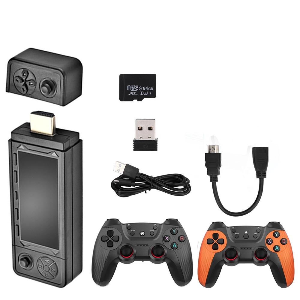 X9 Ultra Video Game Stick Console - 2.4G Double Wireless Controller - 128Gb - 42000 Games - 128Gb 42000+ Games