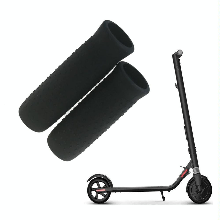 Silicone Handbar Cover for Ninebot G30 Max - Black 1 Pair