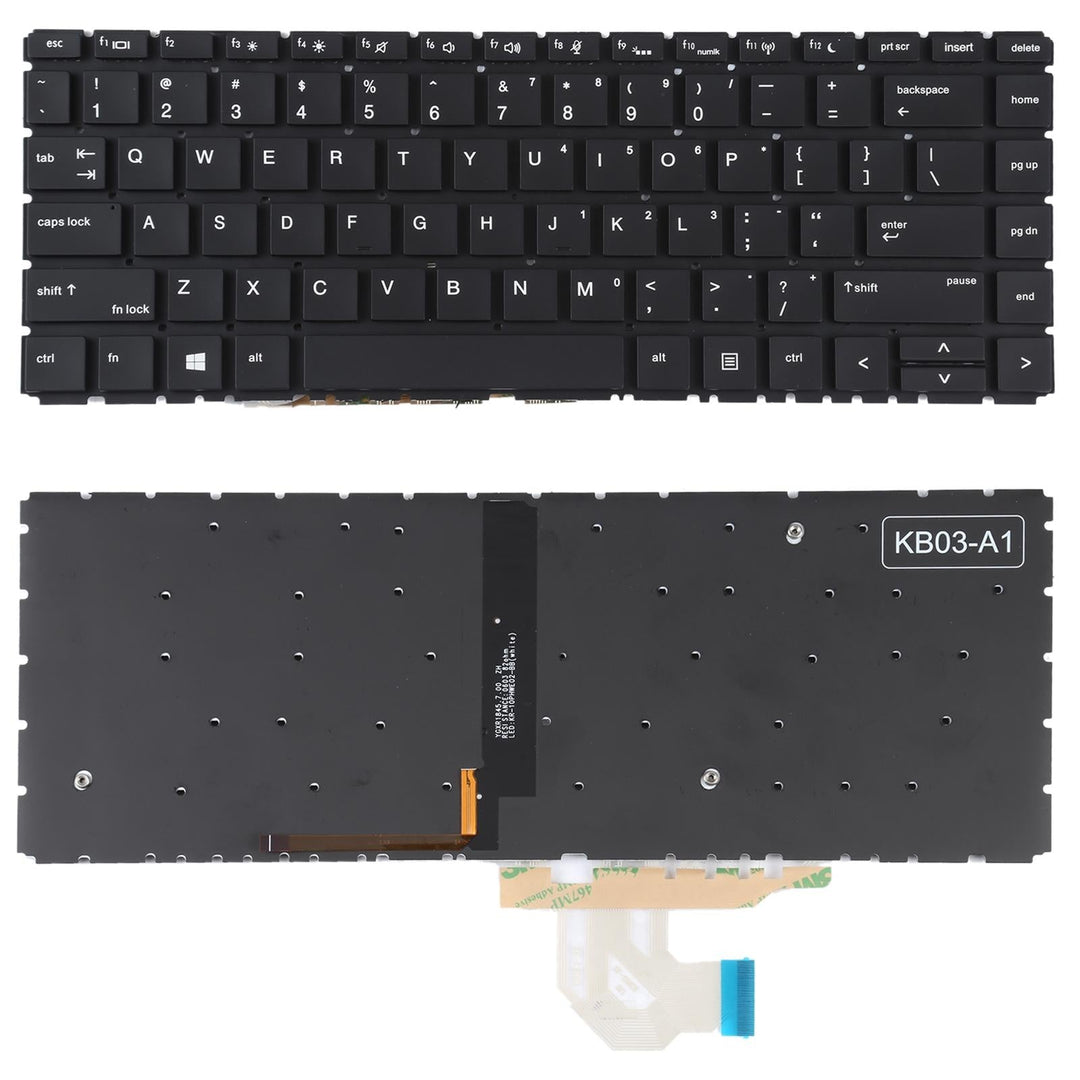 Backlit us Keyboard for Hp Probook 440 / 445 G6 / G7
