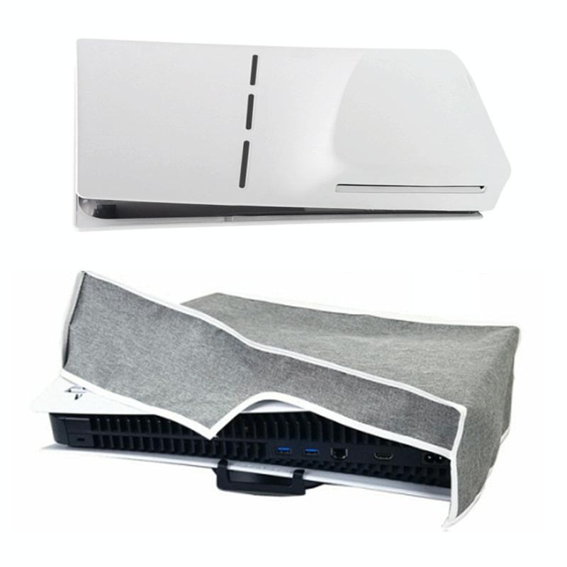 Black Dust Cover for Ps5 Slim - Horizontal Disc & Digital - Horizontal Gray