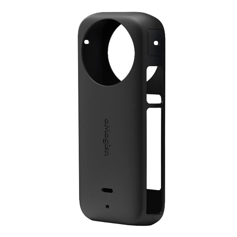 Amagisn Silicone Protective Cover for Insta360 X3 Body - Body Case (Black)