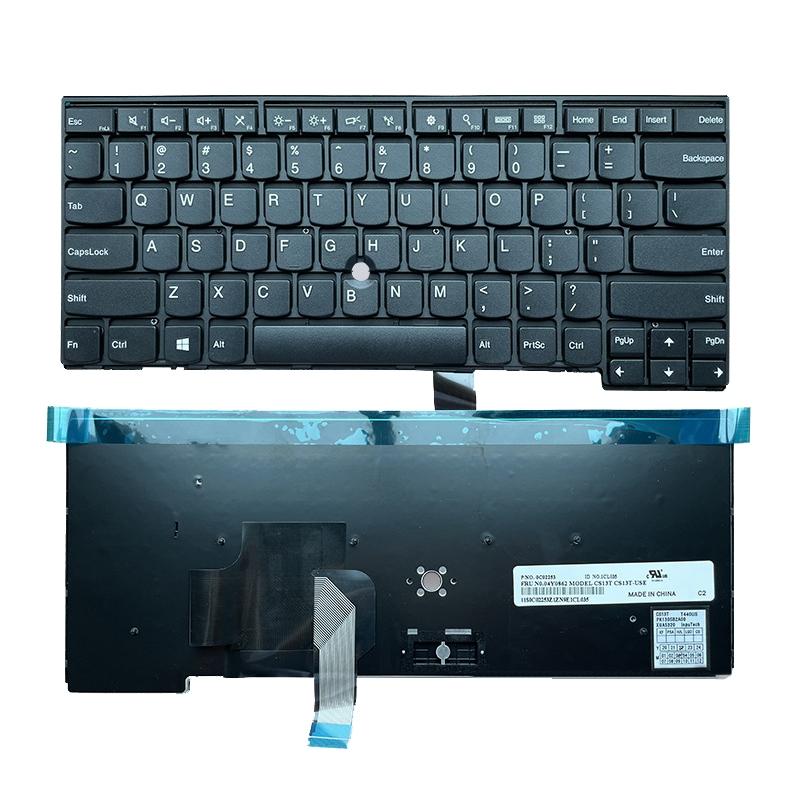 Lenovo T450 T440 T440s T440p E431 E440 L450 L460 us Keyboard - no Joystick or Backlight