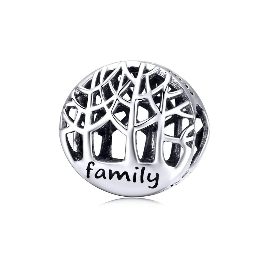 925 Sterling Silver Handmade Family Beaded Bracelet