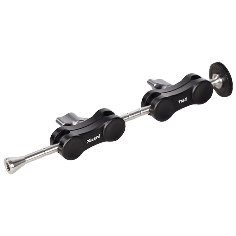 Versatile Dual Ballhead Magic Arm For Camera And Monitor Mounting - Tm-5