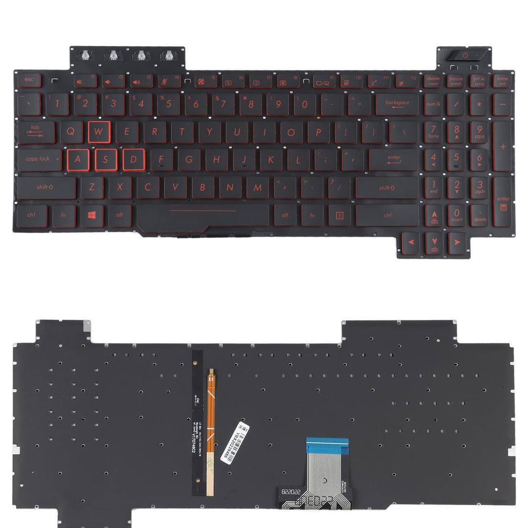 Backlit us Keyboard for Asus Fx80 Fx505 Fz80g Zx80g