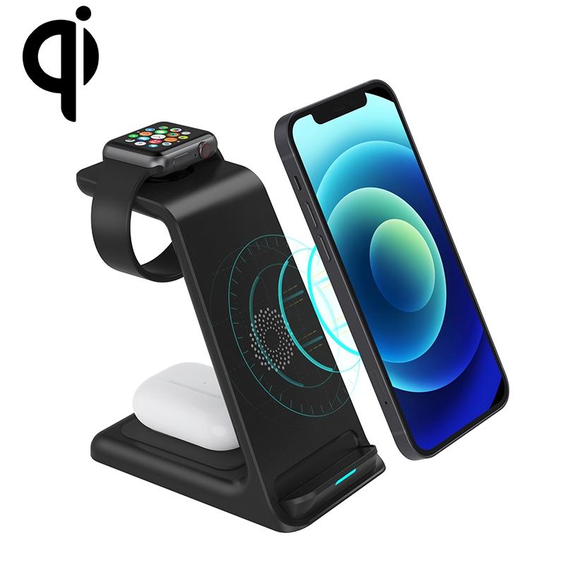 3 In 1 Wireless Charger For Iphone Airpods And Apple Watch