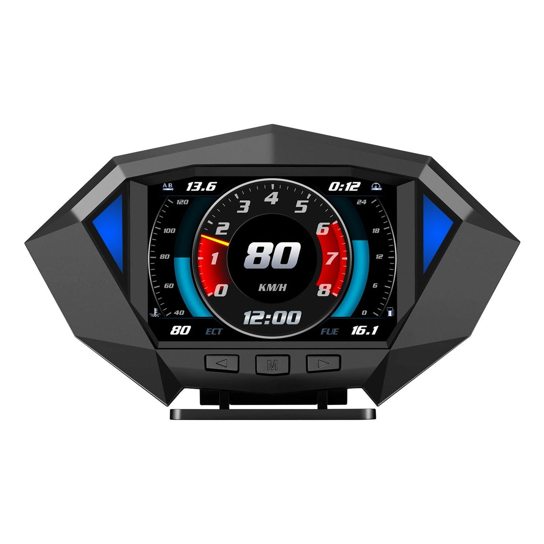 Smart Car Obd2 Gps Hud Speedometer 3.5 Inch Display