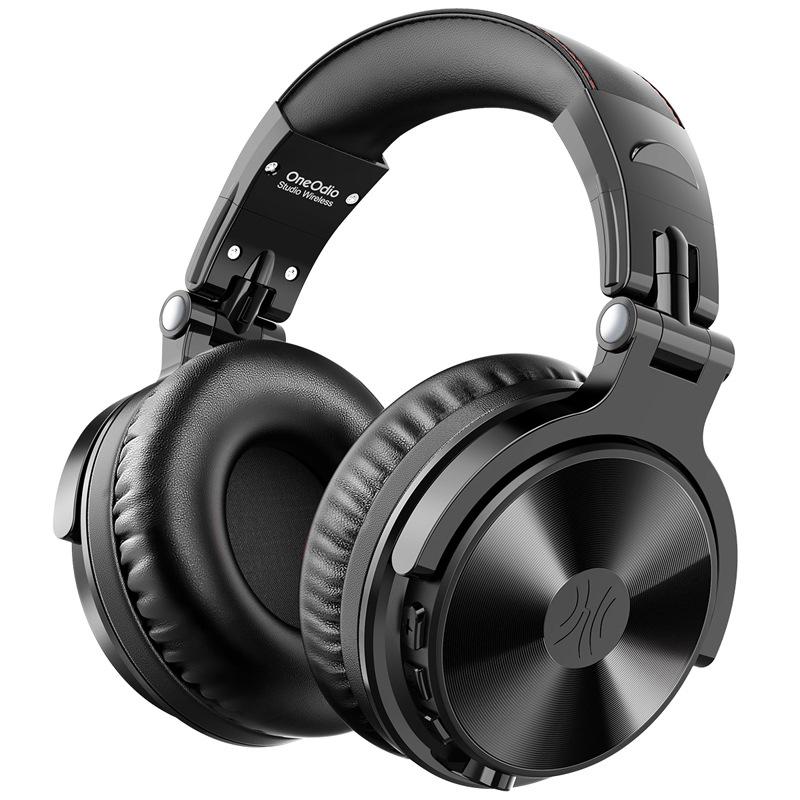 Wireless Over-Ear Bluetooth Headset Black