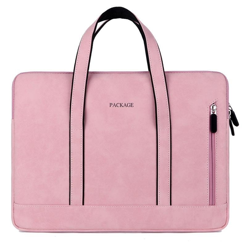 13 / 13.3 Inch Q5 Laptop Liner Bag - Waterproof & Wear-resistant - Pink