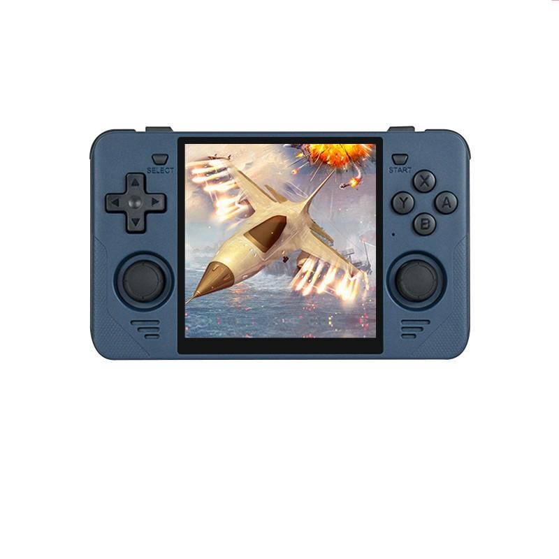 Rgb30 4 Inch Ips Screen Handheld Game Console Built In Wifi+Bluetooth 16Gb & 128Gb Black - Blue - 16Gb+64Gb