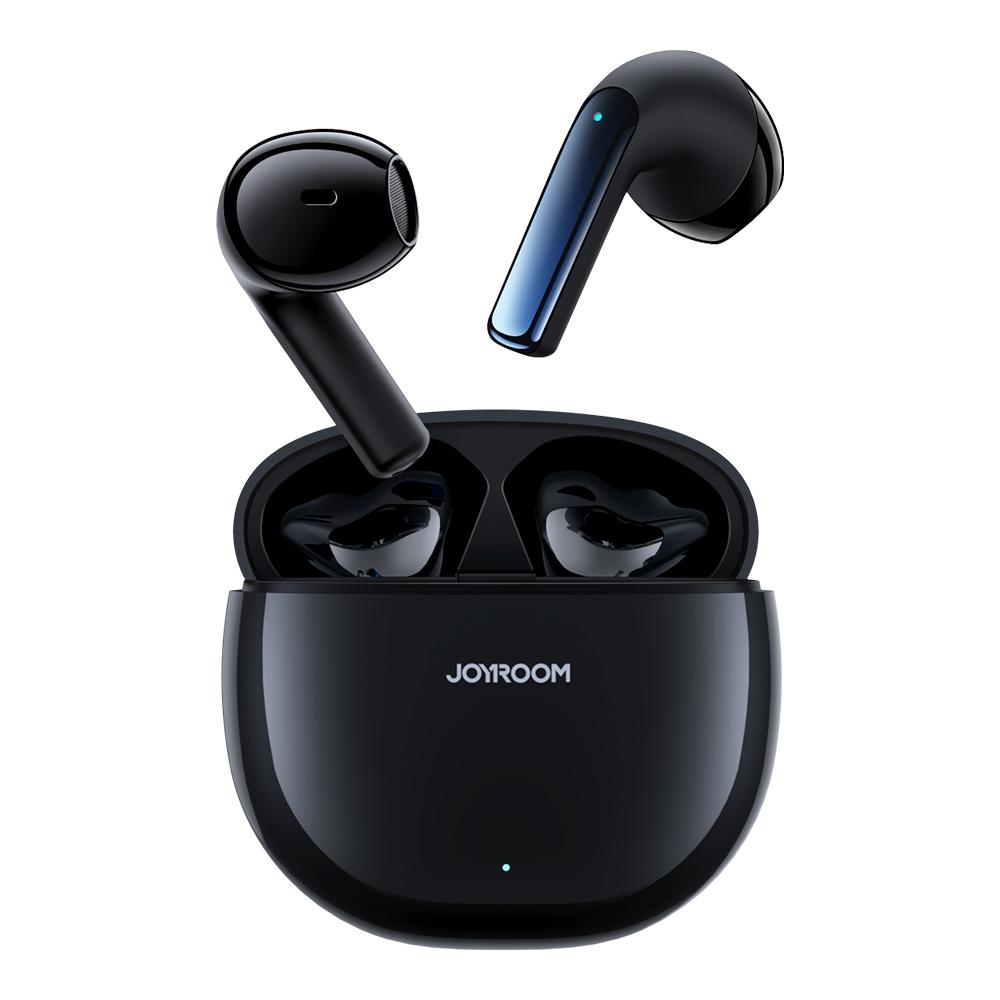 Jpods Dual Mic Bluetooth Earphones with Noise Reduction for Calls - Black