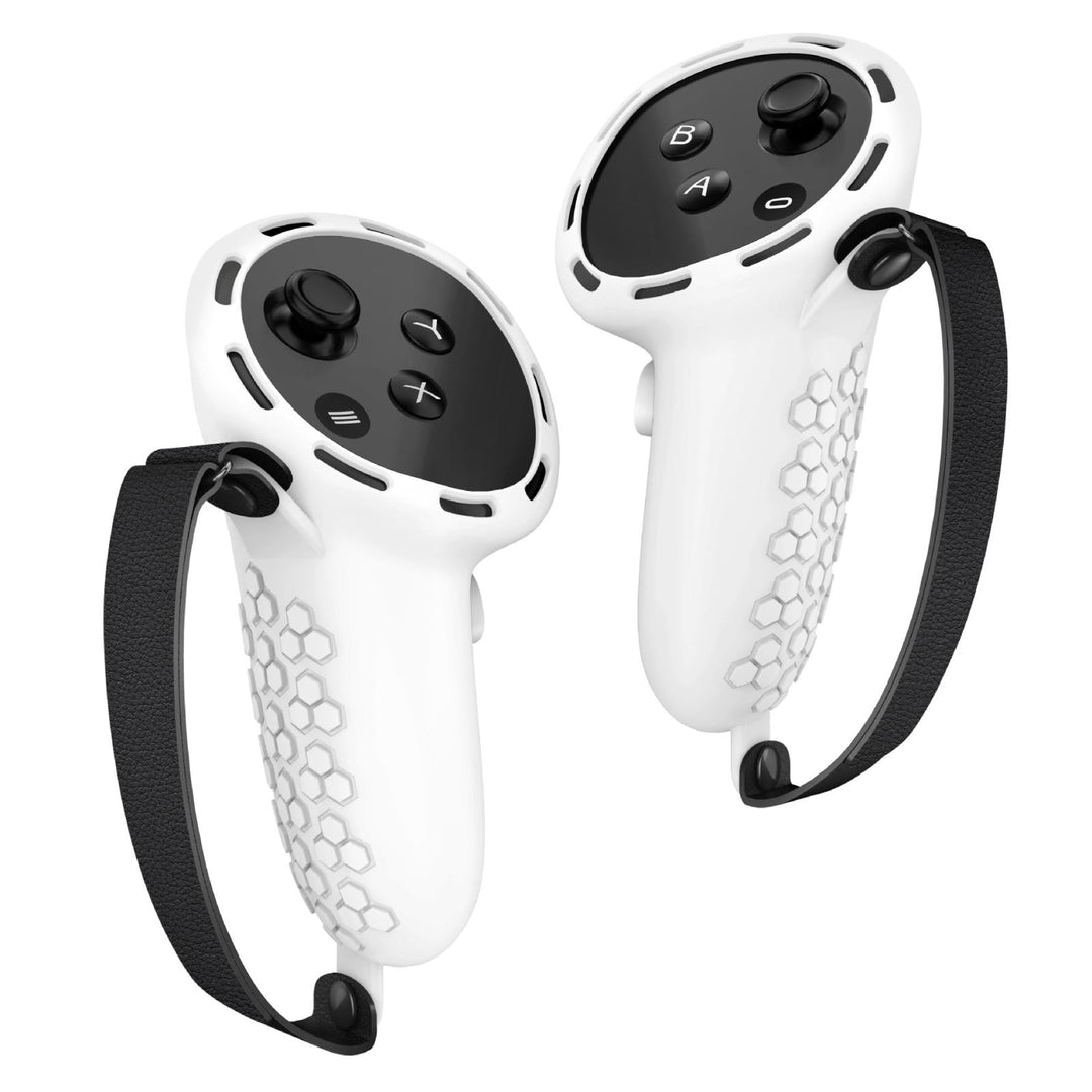 Non-slip Silicone Cover for Meta Quest 3 Vr Controllers - White