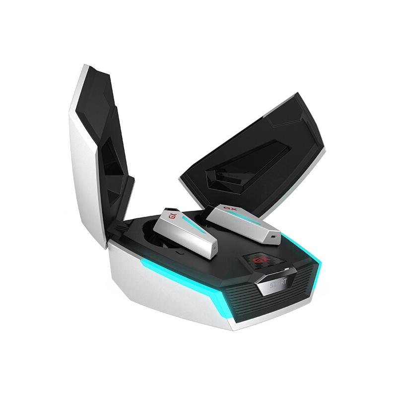 Wireless Waterproof Bluetooth Gaming Earbuds - Dustproof - Pearl White