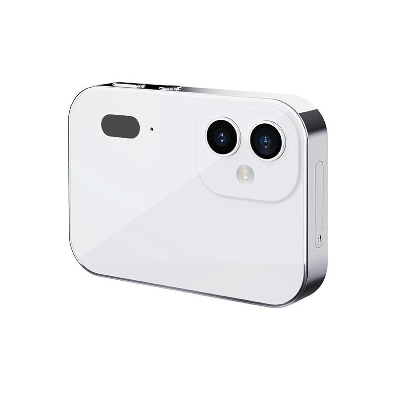 Smart Hd Digital Camera With Touch Screen And Video Recording - Excludes Memory - White