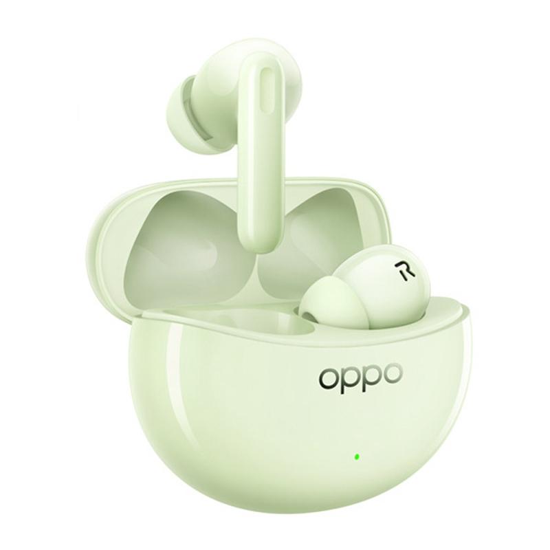 Wireless Active Noise-cancelling Earbuds for Sports and Music - Green