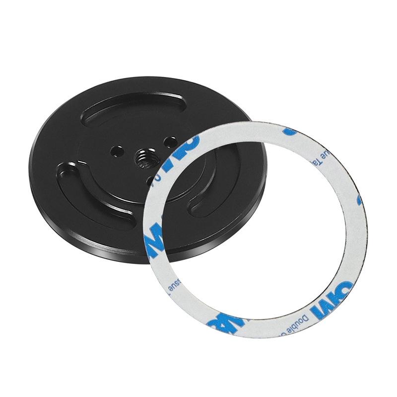 Universal Magnetic Phone Holder for Tripod and Magic Arm - Black