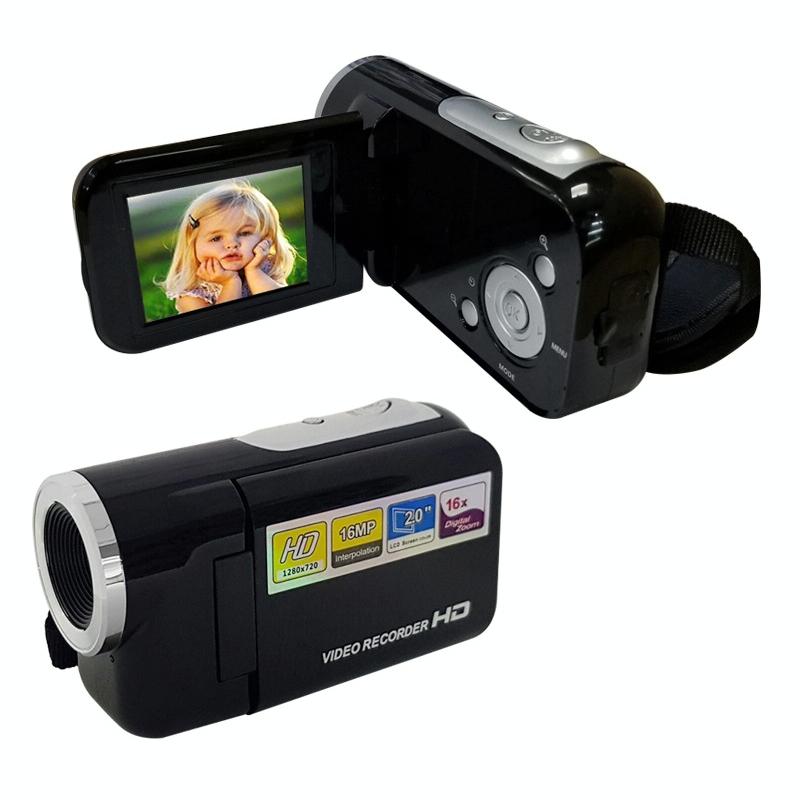 16Mp Digital Camera For Photos And Videos - Black