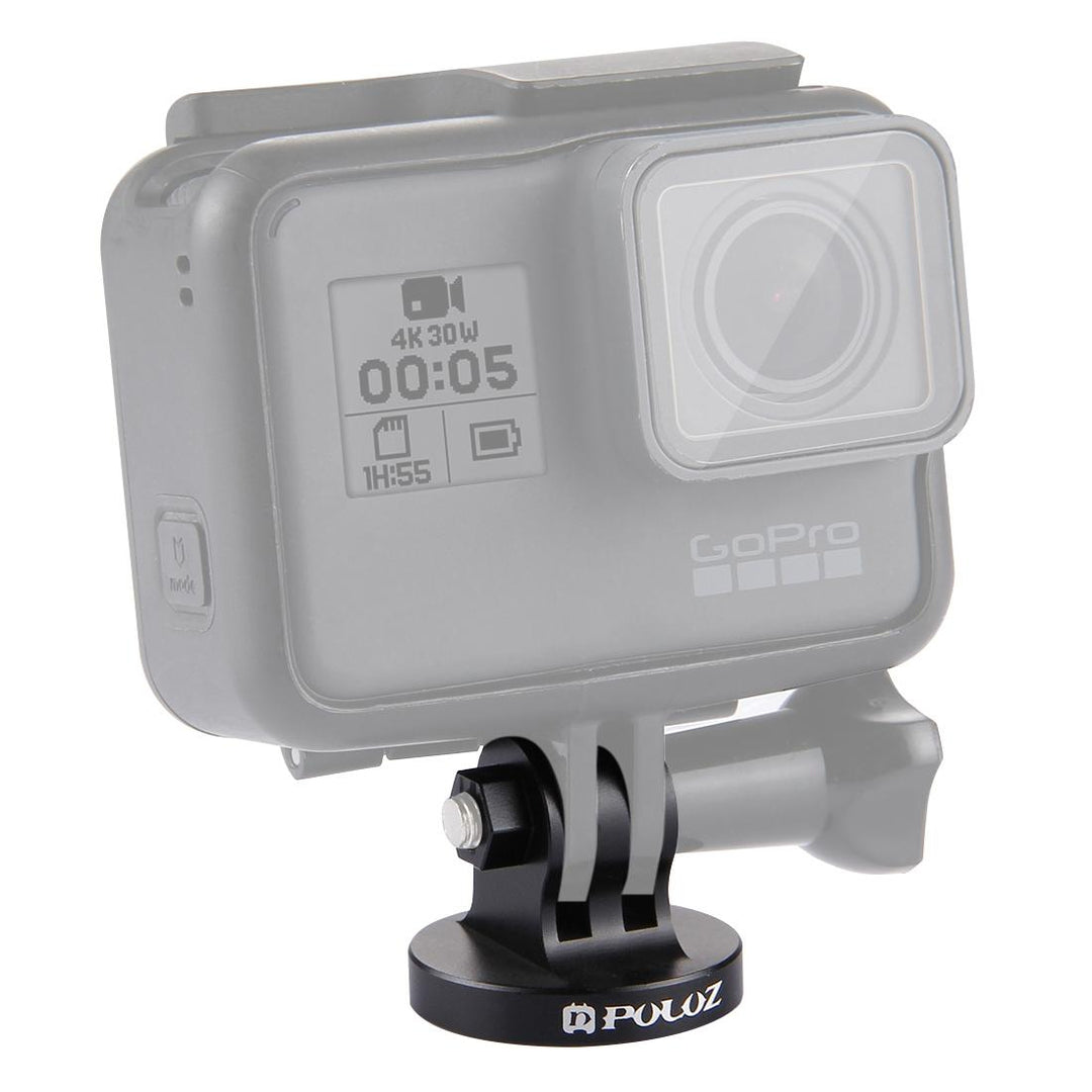 Universal Tripod Mount for Action Cameras - Black