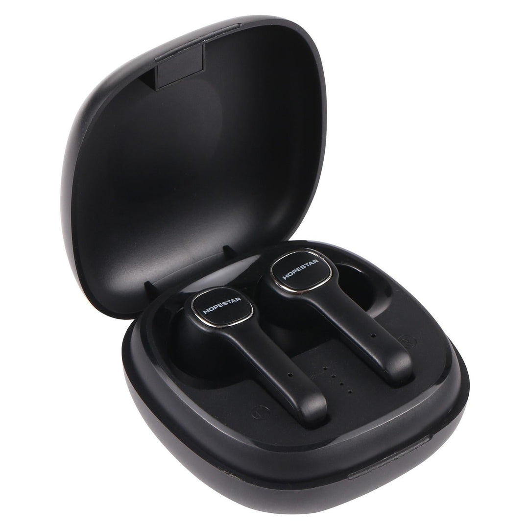 Wireless Bluetooth 5.0 Earbuds - True - Black