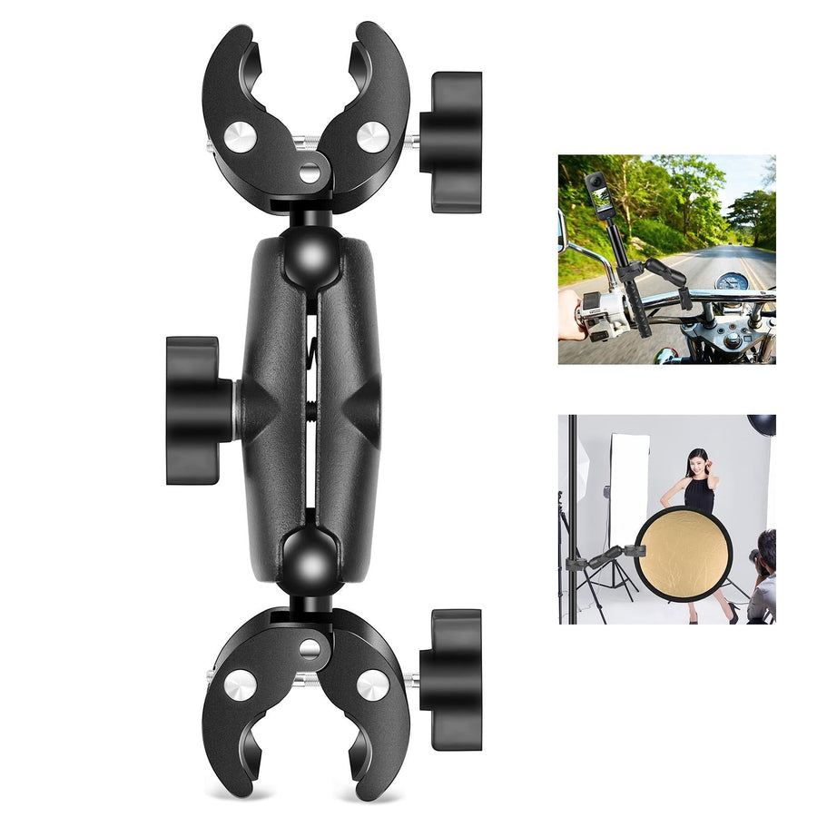 Dualheads Crab Clamp Handlebar Mount for Action Cameras