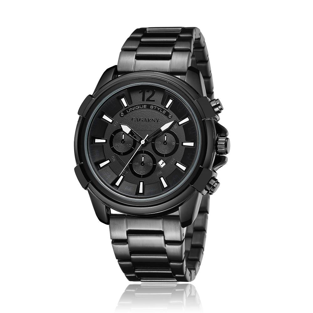 Stainless Steel Waterproof Quartz Watch - Fashionable Design - Wa6884Bb