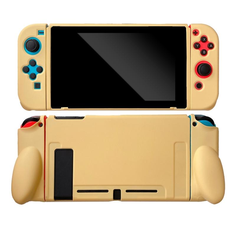 Nintendo Switch Tpu Case - Shockproof - Yellowish-Brown
