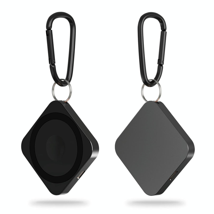 15W 3 In 1 Magnetic Wireless Charger For Smart Devices - Black