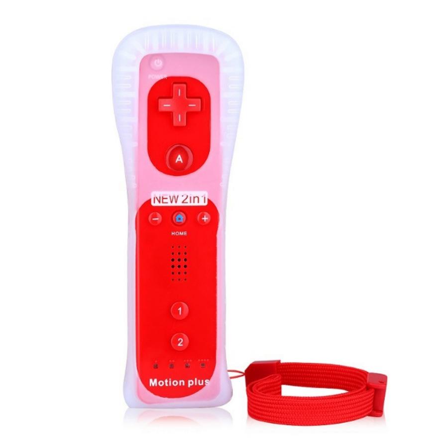Wii / Wiiu Right Handle with Built-in Accelerator - 2 in 1 - Red