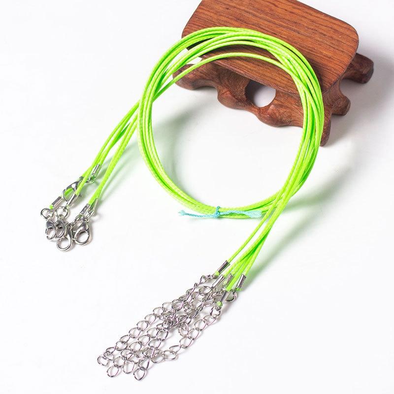 100 Crystal Pendant Necklaces On Rope Elegant Jewelry Lanyards - Dark Blue