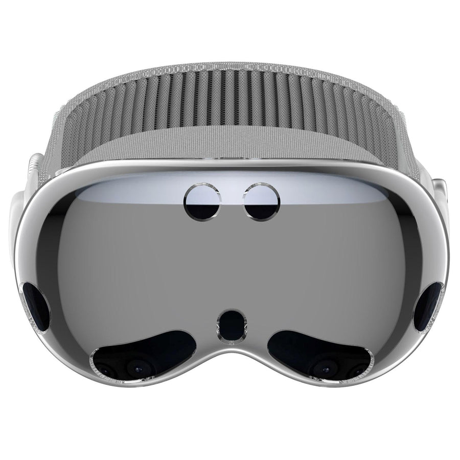 Vr Case for Apple Vision Pro - Electroplated Tpu - Transparent