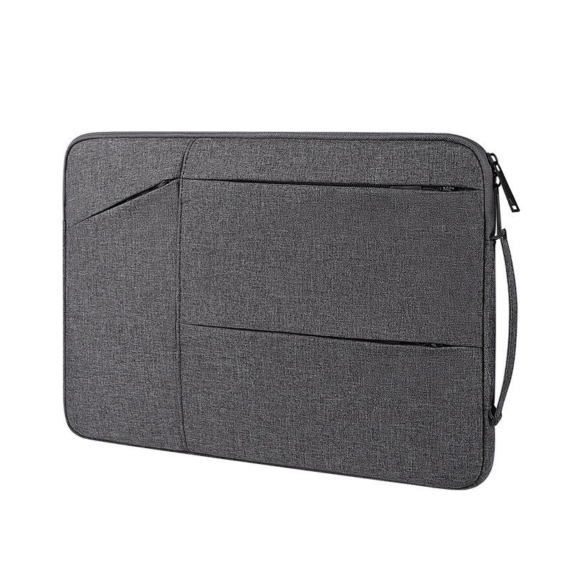 Waterproof Laptop Handbag - 15.6 Inches Shock-absorbing & Large-capacity - Deep Sky Gray