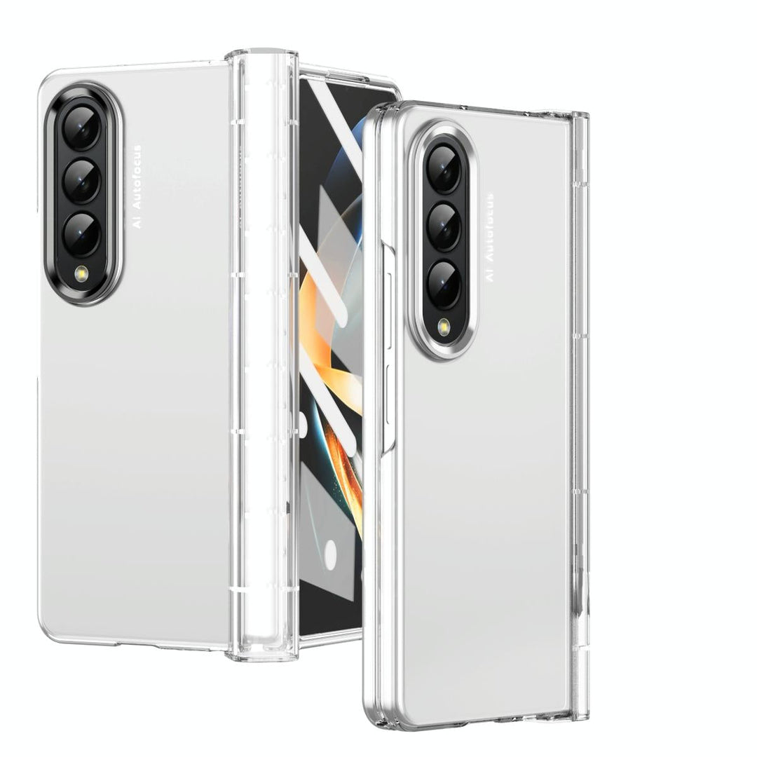 For Samsung Galaxy Z Fold4 5G Skin Feel Contact Lens Case - Transparent