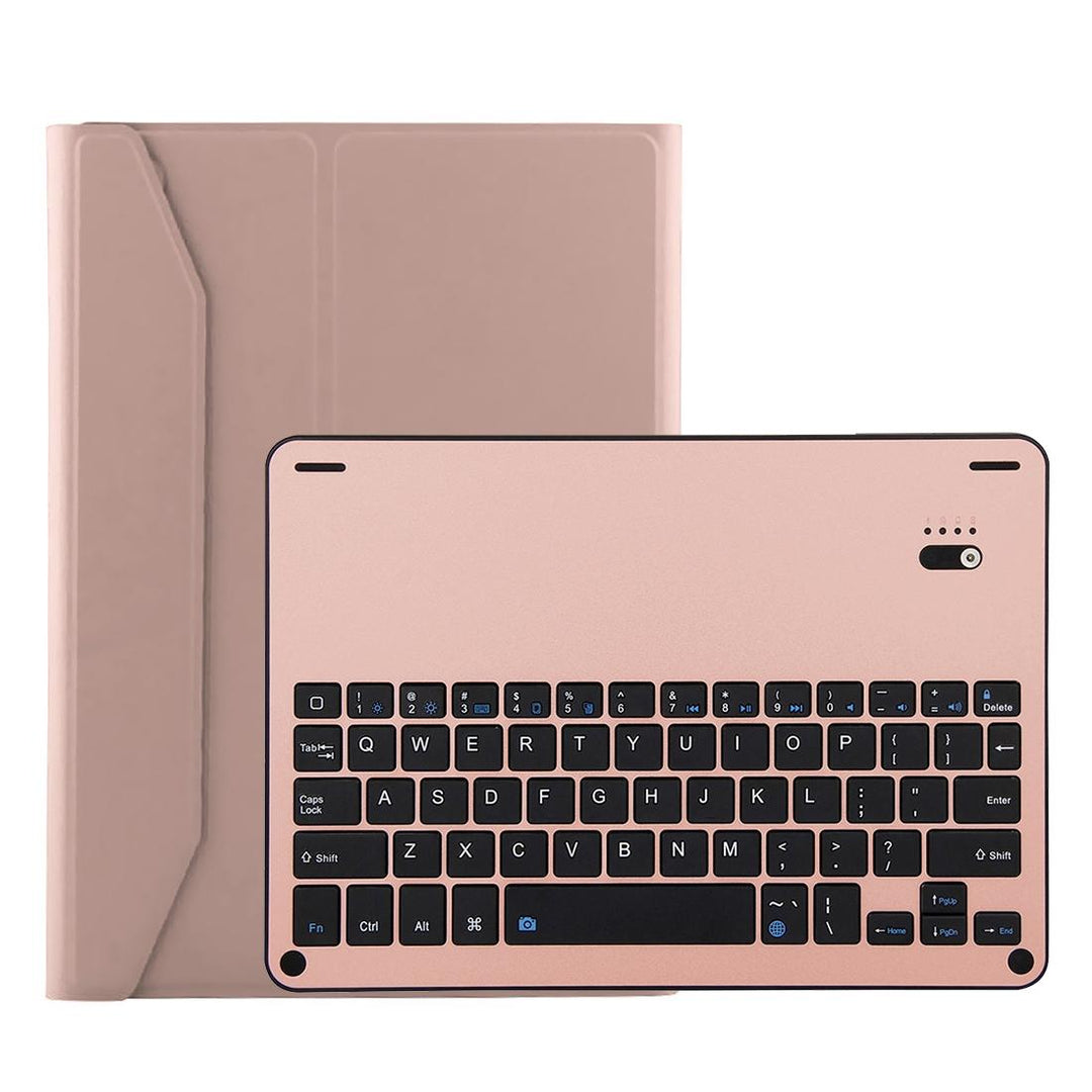 Bluetooth Keyboard & Leather Tablet Case For Ipad Air / Pro 9.7 - Detachable Water Repellent Magnetic 3-Gear Angle - Pink