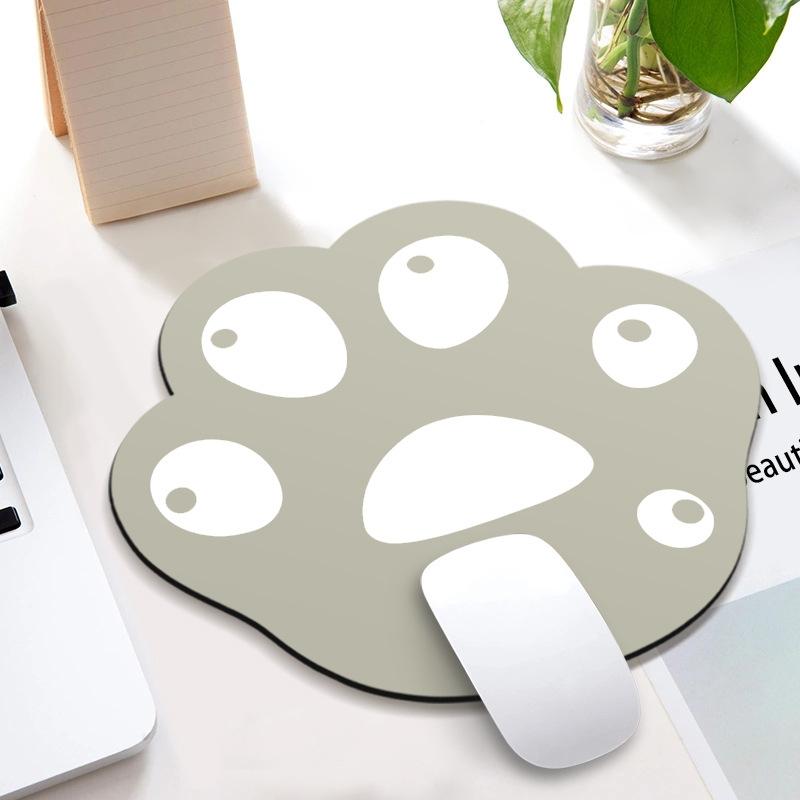 3 Piece Cute Cartoon Cat Claw Mouse Pad Set 280 X 250 X 3Mm - Grayish