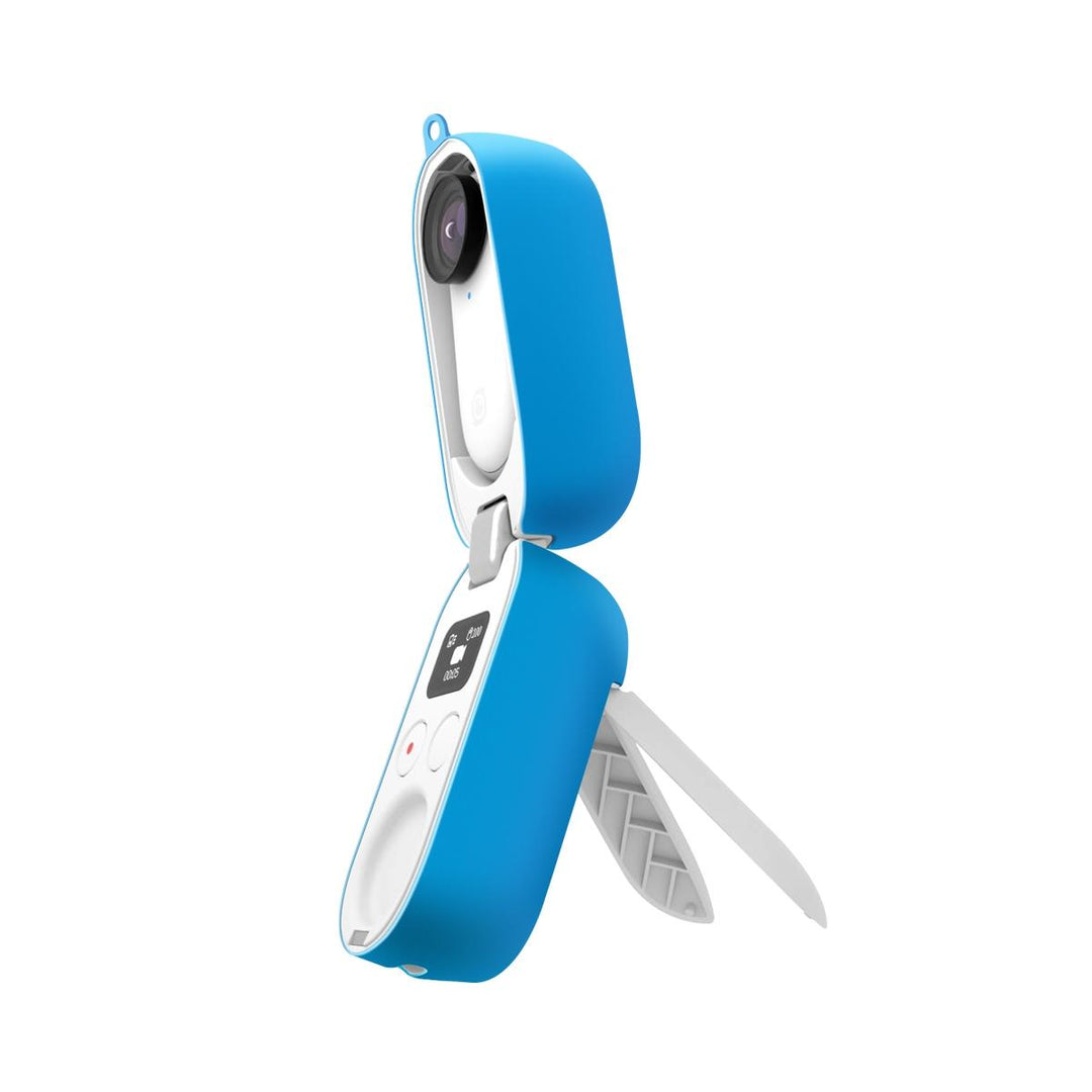 Charging Box Silicone Protective Case for Insta360 Go 2 - Blue