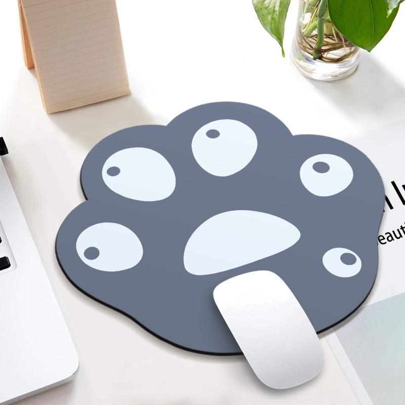 3 Piece Cute Cartoon Cat Claw Mouse Pad Set 280 X 250 X 3Mm - Dark Gray