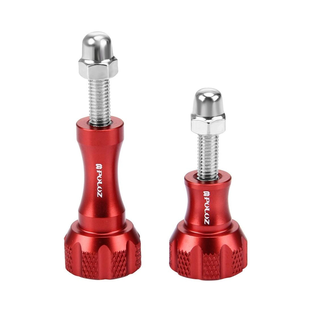 Aluminum Thumb Knob Set for Gopro Insta360 Dji Action Cameras - Red