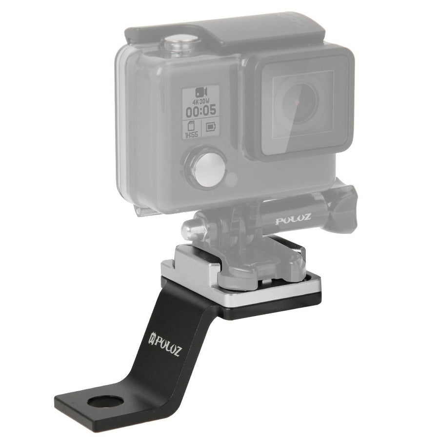 Universal Motorcycle Mount for Action Cameras - Silver
