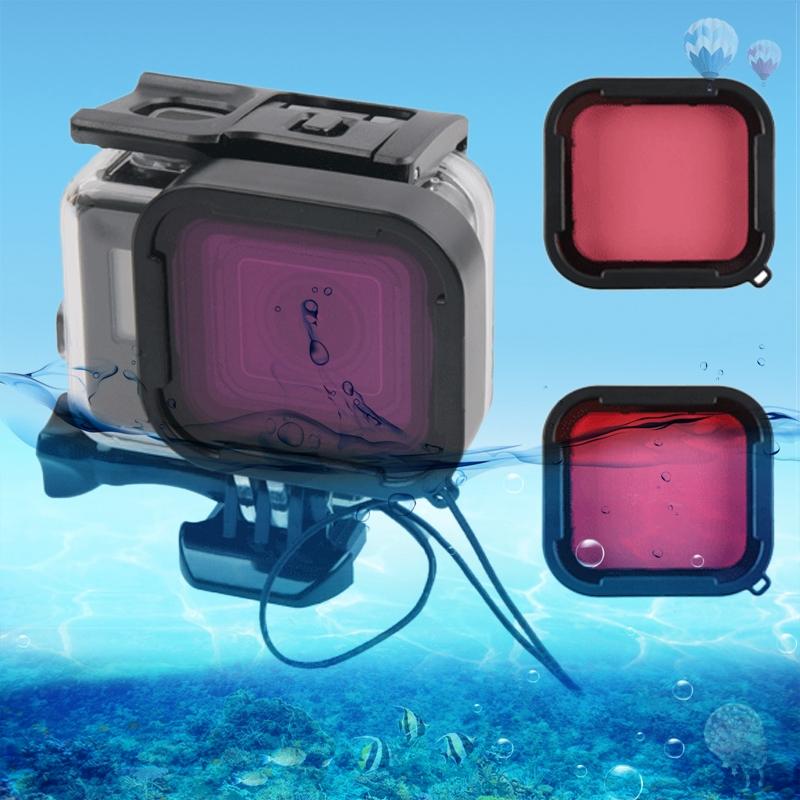 Waterproof Housing Case for Gopro Hero6 / 5 with Touch Screen Back Cover - 45m