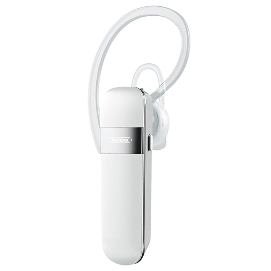 Wireless Bluetooth 5.0 Earphone with Hanging Ear Design - White