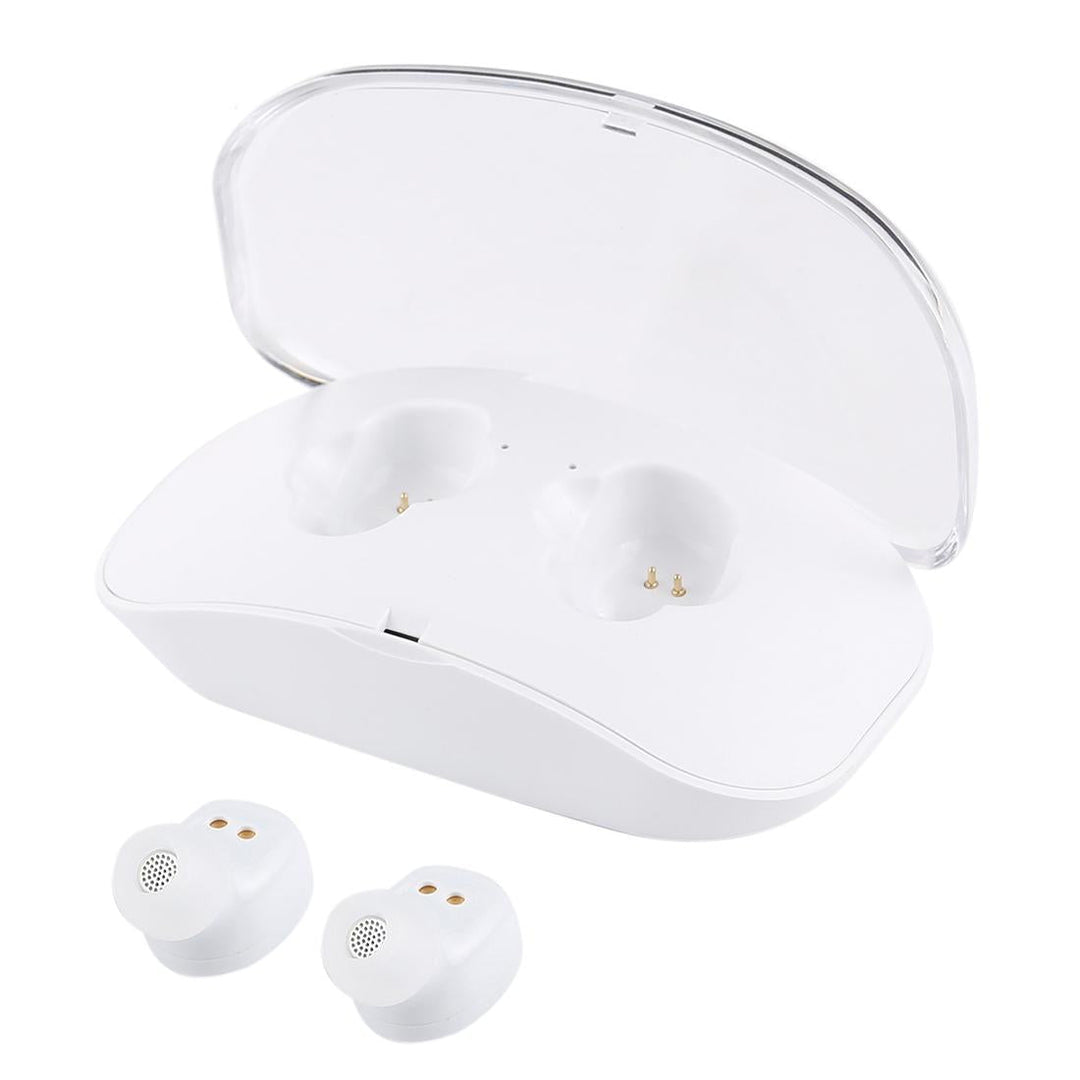 Portable In-ear Bluetooth Earphone with Charging Box - X-i8s - White