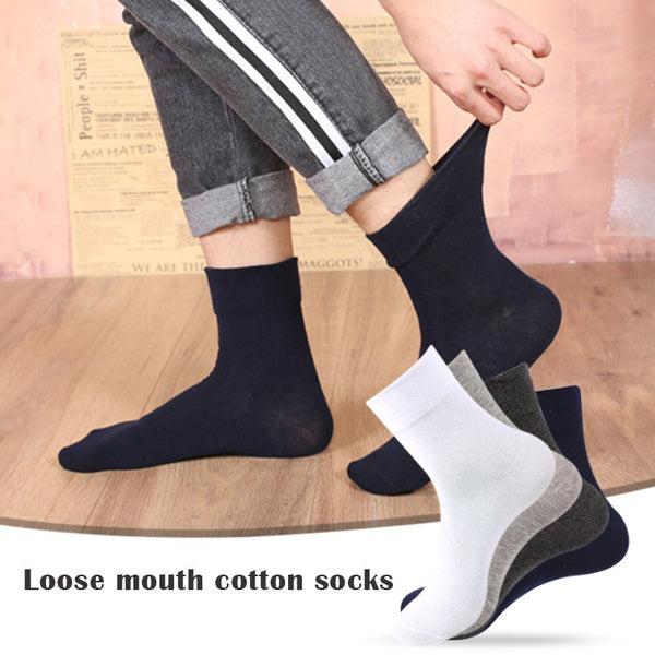 1x Pair COTTON Rich LOOSE TOP SOCKS Dress Medical Circulation Diabetic Comfort - -